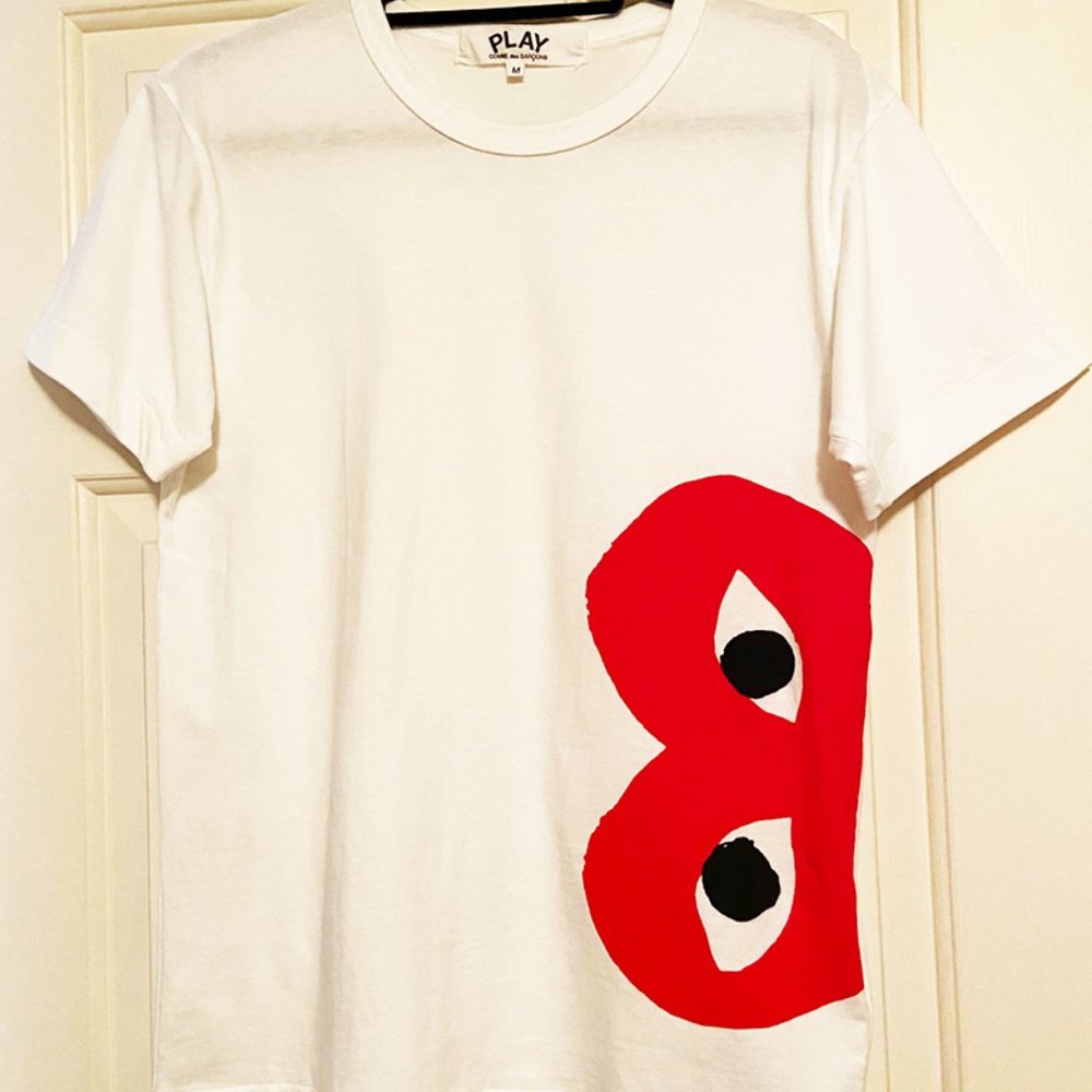 COMME DES GARCONS PLAY HEART TEE